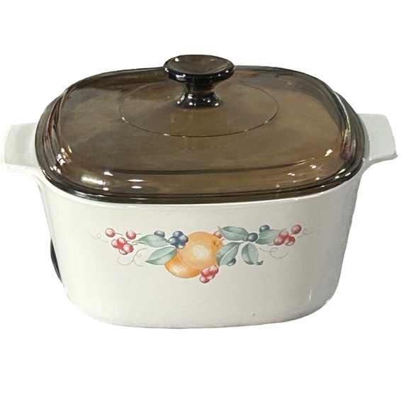 Corning Ware Corningware A-3-B 3L Abundance Pattern Casserole Dish Pan - Picture 2 of 4